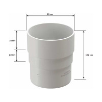 Соединительная муфта DOCKE PREMIUM шоколад PVSM-1050