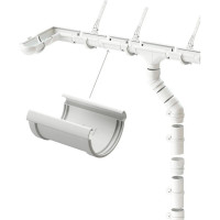 Соединитель желобов DOCKE PREMIUM пломбир PVSS-1044