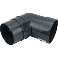 Колено DOCKE PREMIUM (72 градуса; графит) PVSB-1086