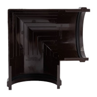 Угловой элемент DOCKE PREMIUM (90 градусов; шоколад) PVSC-1050