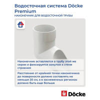 Наконечник DOCKE PREMIUM пломбир PVSN-1044