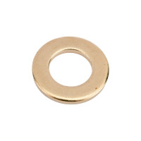 Круглая шайба без фаски DINFIX DIN 125А, латунь, М12, 10 шт. 00-00001737