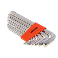 Набор ключей - шестигранников ЕРМАК 2,0-12мм, удл.,9шт. (012) 657-012