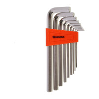 Набор ключей - шестигранников ЕРМАК 2,0-12мм, удл.,9шт. (012) 657-012