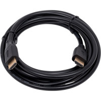 Кабель HDMI Cablexpert 3м, v2.1, 8K, 19M/19M, медь, позол.разъемы, экран, черный, пакет CC-HDMI8K-3M