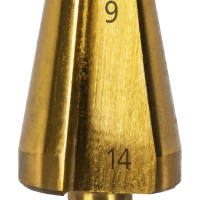 Сверло по металлу конусное 3-14 мм TIN ПРОФИ ПРАКТИКА 798-294