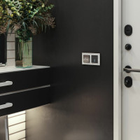 Умный сенсорный терморегулятор для теплого пола WERKEL черный W1151208 a056754