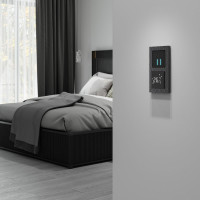 Умный сенсорный терморегулятор для теплого пола WERKEL черный W1151208 a056754