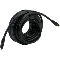 Кабель HDMI Cablexpert 15м v2.0 19M/19M серия Light черный позолоченные разъемы экран пакет CC-HDMI4L-15M