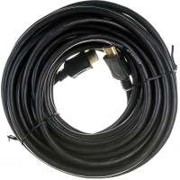 Кабель HDMI Cablexpert 10м v2.0 19M/19M серия Light черный позолоченные разъемы экран пакет CC-HDMI4L-10M