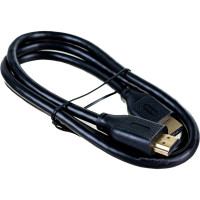 Кабель HDMI Cablexpert 1м, v2.1, 8K, 19M/19M, медь, позол.разъемы, экран, черный, пакет CC-HDMI8K-1M