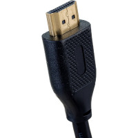Кабель HDMI Cablexpert 1м, v2.1, 8K, 19M/19M, медь, позол.разъемы, экран, черный, пакет CC-HDMI8K-1M