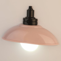 Светодиодный ночник-светильник ЭРА NLED-487-1W-SW-P настенный, на батарейках, с выключателем, розовый, Б0051477