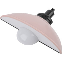 Светодиодный ночник-светильник ЭРА NLED-487-1W-SW-P настенный, на батарейках, с выключателем, розовый, Б0051477