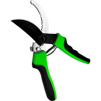 Секатор vertextools Классик прорезиненные ручки 0040-02