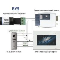 Блок управления электромеханическим замком ДАКСИС БУЗ 00-00188012