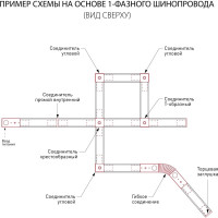 Встраиваемый однофазный шинопровод Elektrostandard - 85082/00 / черный (1м.) a057091