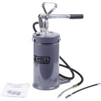 Нагнетатель солидола с ручным приводом KraftWell 5 л KRW1797B