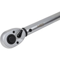 Ключ динамометрический NEO Tools 1/2" х 510 мм 40-220 Нм лев/прав блокировка кольцом кейс 08-835