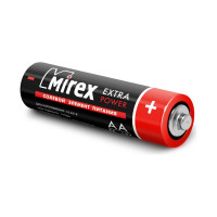 Солевая батарея Mirex R6 / AA 1,5V  2 шт, shrink 23702-ER6-S2