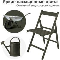 Аэрозольная краска в баллончике KUDO быстросохнущая акриловая универсальная глянцевая RAL 6014 хаки KU-A6014