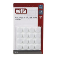 Войлочные накладки-протекторы для мебели VETTA 4 штуки 3.7 см, 16 штук 1.8 см, фетр 639-047