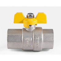 Шаровой кран для газа PROFACTOR PF GAS ручка бабочка, в/в 1 дюйм PF GBV 335
