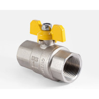 Шаровой кран для газа PROFACTOR PF GAS ручка бабочка, в/в 1 дюйм PF GBV 335