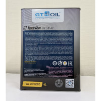 Масло GT OIL GT Turbo Coat, SAE 5W-40, API SP, 4 л 8809059409206