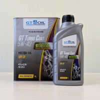 Масло GT OIL GT Turbo Coat, SAE 5W-40, API SP, 4 л 8809059409206
