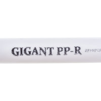 Gigant Труба PP-R белая, армированная стекловолокном SDR 6 (PN25) 25x4,2мм, 2м GSG-8