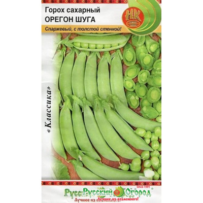 Сахарный горох семена РУССКИЙ ОГОРОД Орегон Шуга Ф16019