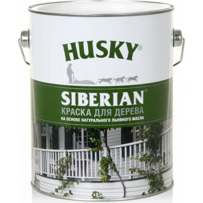 Краска для дерева HUSKY SIBERIAN 27006