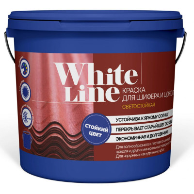 White Line ВД ДЛЯ ШИФЕРА И ЦОКОЛЯ КР.-КОР 14 КГ 4690417092932