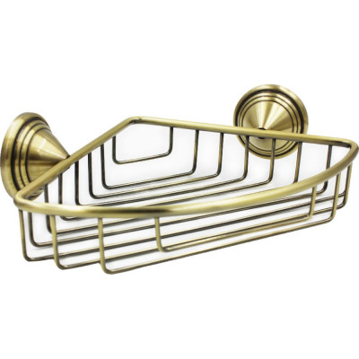 Угловая полка Bath Plus BRONX gold BXG-65709A