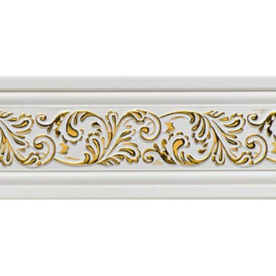 Ударопрочный влагостойкий стеновой молдинг Decor-Dizayn 260-115G