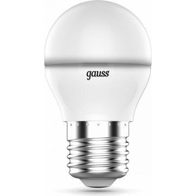 Gauss Лампа Шар G45 6W E27 RGBW+димирование LED 1/100 105102406