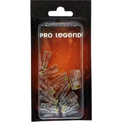 Pro Legend Разъем RJ45 кат.5е 8P8C 10шт PL1276