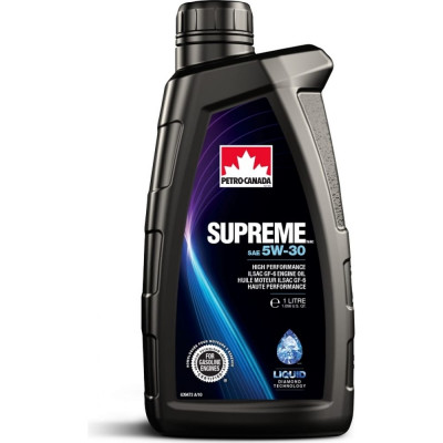 Моторное масло для бензиновых двигателей PETRO-CANADA PC SUPREME 5W-30 MOSP53C12