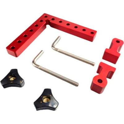 UNIQ TOOL Набор для зажима из алюминиевого уголка 140x140x16,ф отв=8мм. и 2-х фиксаторов UTP-0017SET