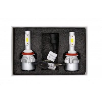 MYX Light Светодиодные автолампы C9 H11 12V 25W COB 6000K 2 шт в упак 010911 MYX010911