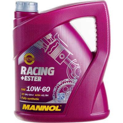 MANNOL RACING ESTER 10W-60 4 л. Синтетическое моторное масло 10W60 4037