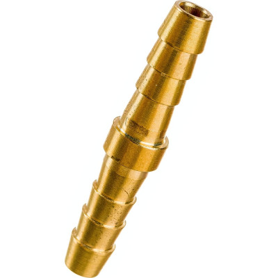 Pegas pneumatic Штуцер Pegas двухсторонний елочка 6мм/6мм 3404