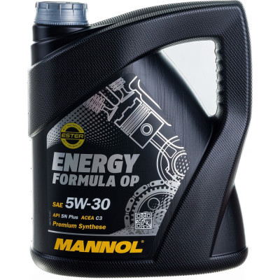 MANNOL ENERGY FORMULA OP 5W-30 4 л. Синтетическое моторное масло 5W30 1077