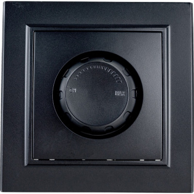 STEKKER Выключатель диммирующий, PSW10-9006-03, 250V, 600W, серия Эрна, черный 39474