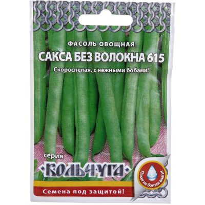 Спаржевая фасоль семена РУССКИЙ ОГОРОД Сакса 615 Кольчуга Е06304