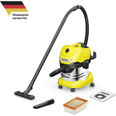 Хозяйственный пылесос Karcher WD 4 S V-20/5/22 1.628-250.0