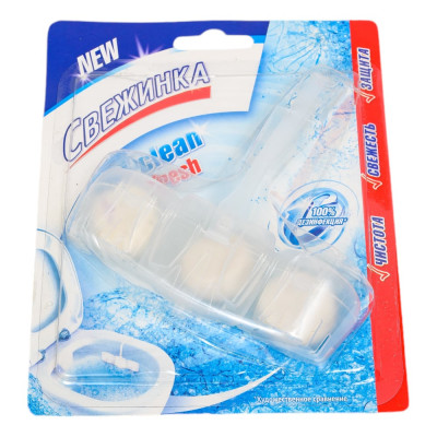 Свежинка Освежитель - Блистер WC Oxi Clean Fresh 40 гр 3023