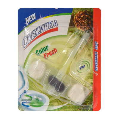 Свежинка Освежитель - Блистер WC Color Fresh Зеленая вода (Лес) 2939