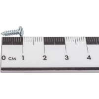 Саморез КВАДРА DIN 7981, 2.9x9.5, цинк, полусфера, шлиц PH1, острый, кор. 1000 шт. 812995201000